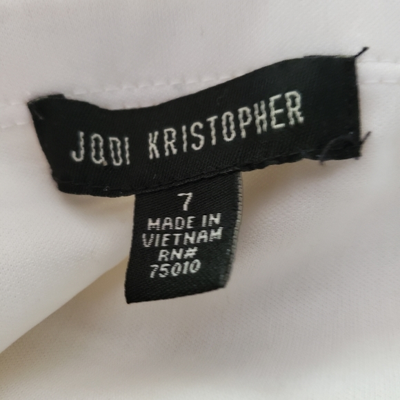 Jodi Kristopher strapless cocktail dress size 7 - Picture 2 of 6